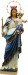 Figura Matki Bożej Wspomożycielki, materiał żywiczny, wysokość 118 cm