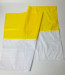 Flaga kościelna, żółto-biała, 112 x 70 cm
