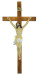 Chrystus na krzyżu drewnianym, rozmiar 135 cm x 80 cm