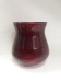 Klosz bordowy do akolitek, do świec, wysokość 90 mm, średnica 45 mm