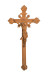 Krzyż z pasyjką, rzeźba drewniana, wysokość 30 cm