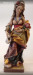 Figura św. Elżbieta, rzeżba drewniana, używana, wysokość 40 cm