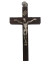 Krzyż drewniany ciemny 9 cm