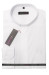 Koszula Kapłańska, biała, długi rękaw, popelina - BLACK&PURPLE