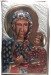 Ikona Obraz Matka Boska Częstochowska, 12,5 cm x 8,5 cm 