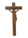 Krzyż z pasyjką, rzeźba drewniana, wysokość 100 cm