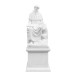 Figura z marmuru św. Franciszek z Asyżu 150 cm ręcznie rzeźbiona