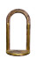 Podstawa pod figurę, rzeźba drewniana, wysokość 40 cm