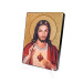 Najświętsze Serce Jezusa Chrystusa - ikona naklejana 14,5 x 19,5 cm.